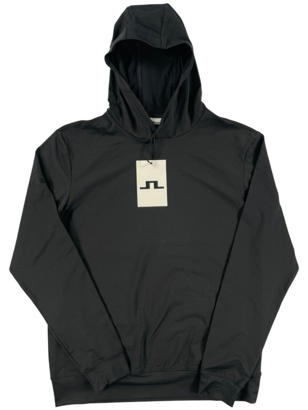 J.Lindeberg Vent Golf Hoodie Black Breathable Athletic Men's Sz Small ($130) NEW